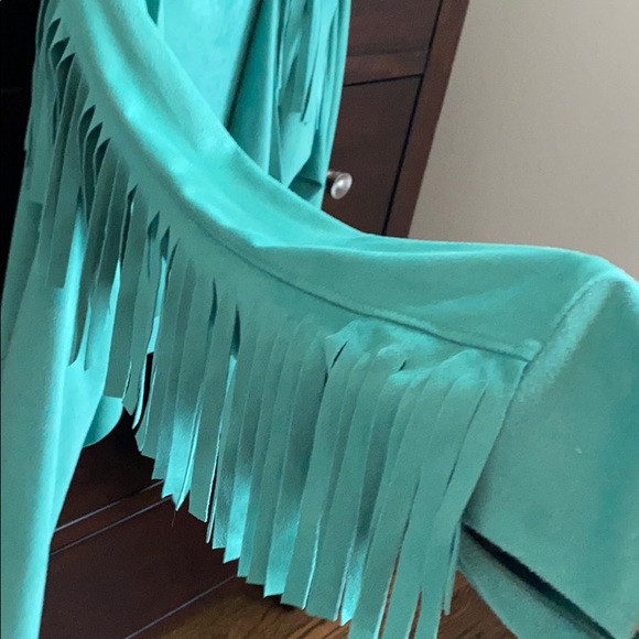 Crazy Train Faux Suede Jacket - Picture 3 of 5